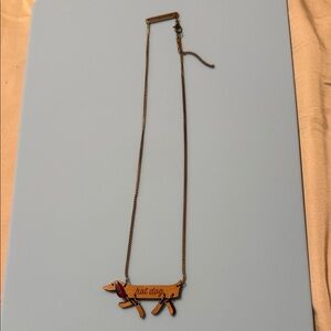Dachshund Pendant Necklace